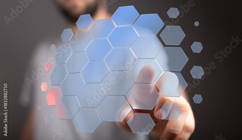 Abstract technology concept...