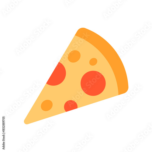 pizza slice vector. pizza icon