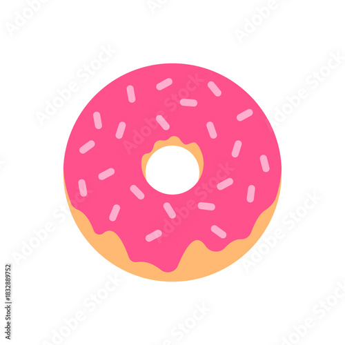 Donut icon. doughnut vector icon