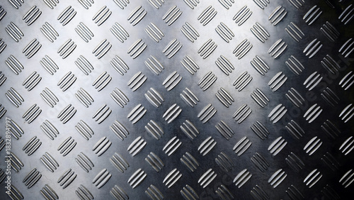 Sleek metal diamond plate texture for industrial design strong and durable surface for modern applications