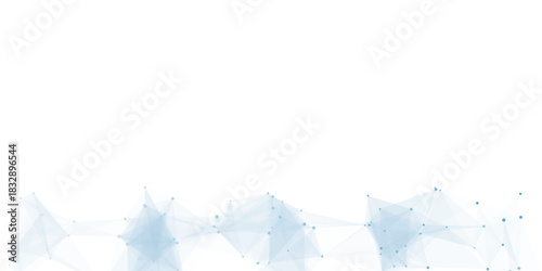 Abstract mesh vector background. Futuristic technology style card. Digital technology futuristic internet network speed connection white background. connecting medical science vector illustration. 