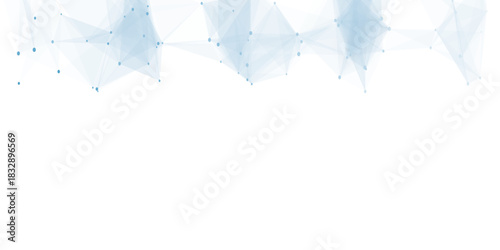 Abstract mesh vector background. Futuristic technology style card. Digital technology futuristic internet network speed connection white background. connecting medical science vector illustration. 