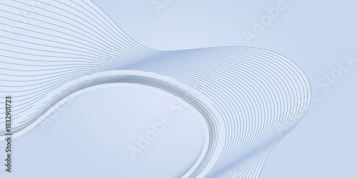 Silver white futuristic architectural line texture.