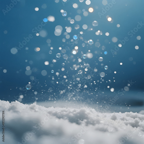 Snowflakes, Winter, Bokeh, Snowfall, Cold, Seasonal, Atmosphere, Nature