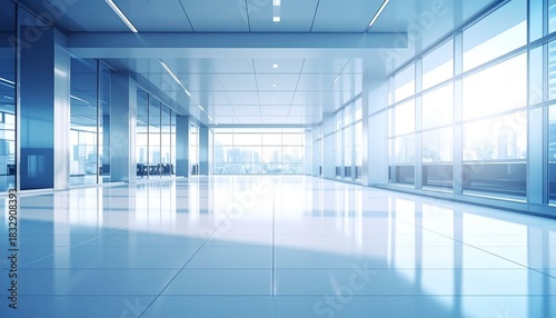 corridor in modern building