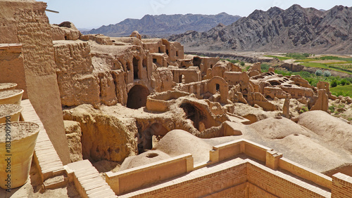 Kharanaq Village (Kharanagh Ardakan Castle) of Yazd, Iran