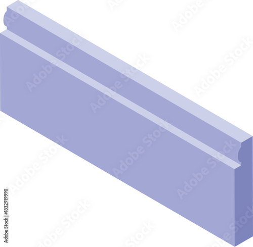 Light purple skirting board adds a touch of elegance to interior design, enhancing the overall aesthetic