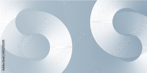 Abstract lines hexagon in gray background. Geometric stripe lines abstract