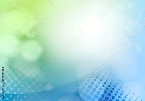 Abstract blue and green tone background