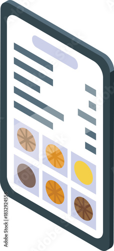 Hairdresser app showing hair color palette, offering online beauty services and booking appointments