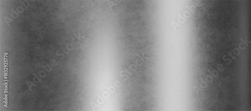 3D silver gradient background with metallic chrome foil and glossy stainless steel texture. Shiny mirror reflection surface with smooth sheen. Realistic Y2K style vector backdrop for luxury design