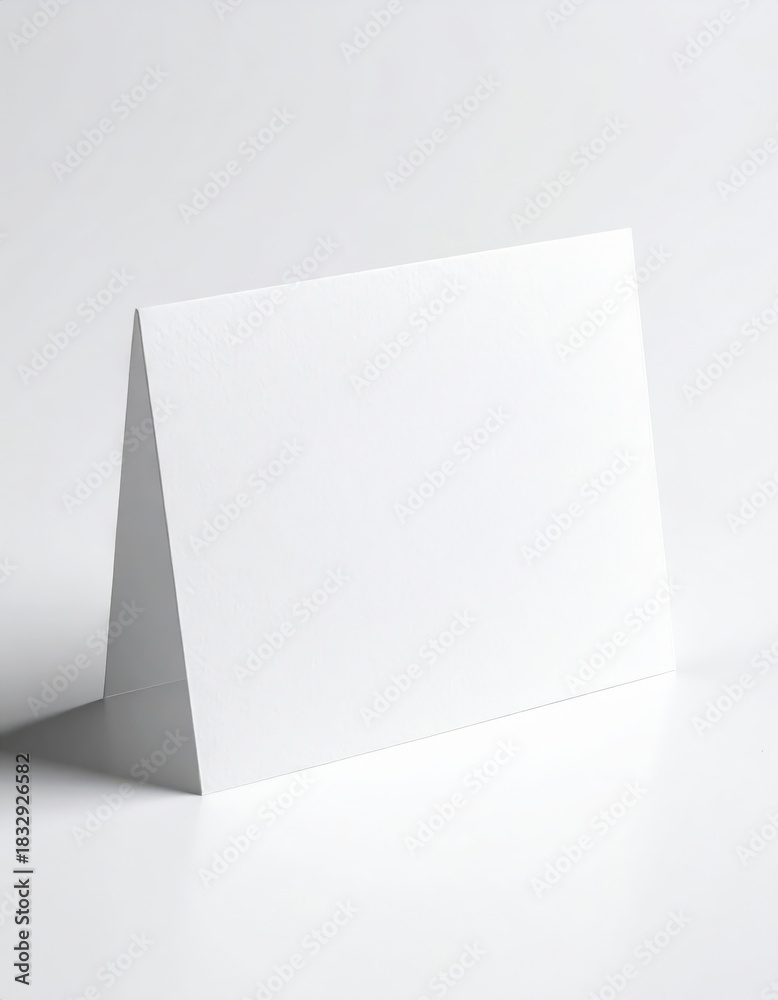 Naklejka premium A Christmas greeting card mockup