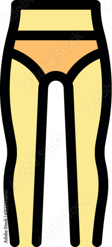 Woman wearing compression tights for medical purposes promoting healthy circulation