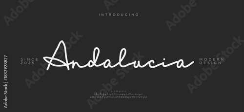 vintage retro logos. Minimal luxury font alphabet logo. Vector illustration