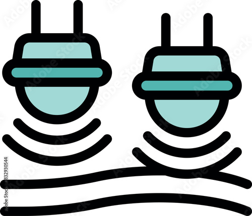 Echo sounders emitting sound waves underwater to determine depth and locate objects, used in navigation, fishing, and oceanographic research
