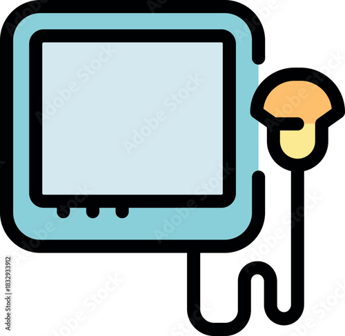 Ultrasound machine displaying fetal development during a pregnancy checkup, providing essential information for monitoring the health of both mother and baby