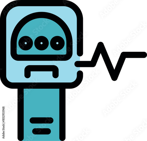 Digital device displaying heart rate and fitness data, ideal for monitoring progress during workouts