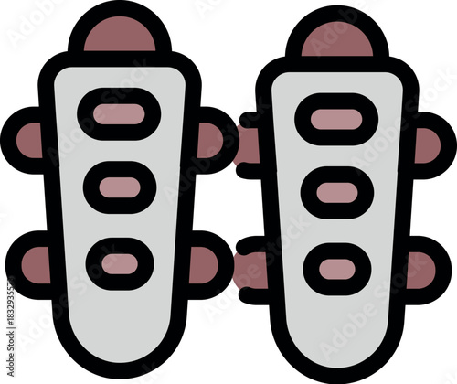 Electric guitar tuning pegs regulating string tension, enabling precise tuning and enhancing the instrument's playability