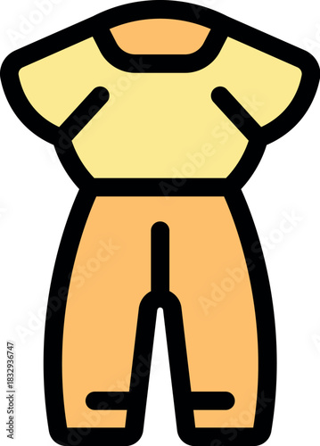 Adorable baby clothes set featuring a comfortable t shirt and pants, ideal for newborns