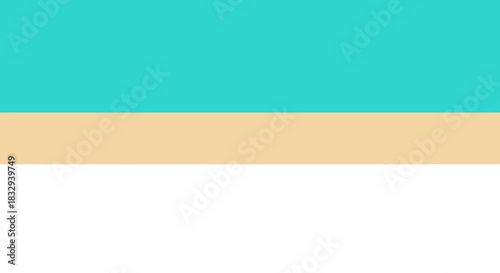 Abstract image with three horizontal color bands.