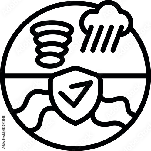 Protecting earth from natural disasters like tornado and flood, ensuring environmental safety and climate change resilience