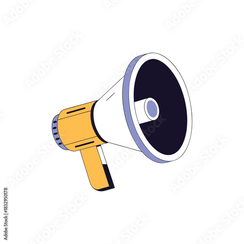 Megaphone speaker for announce, advertising, promotion, and Grand sale