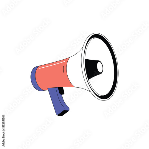 Megaphone speaker for announce, advertising, promotion, and Grand sale