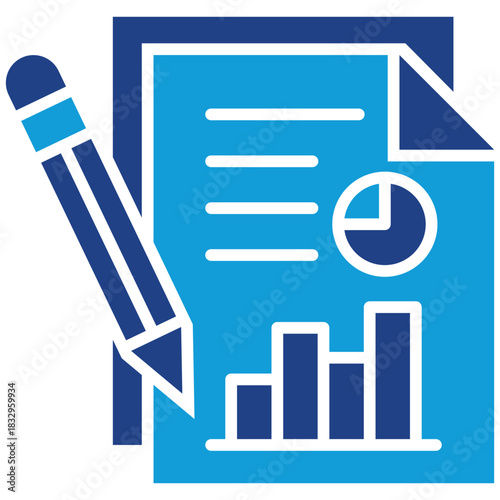 Financial Report Icon