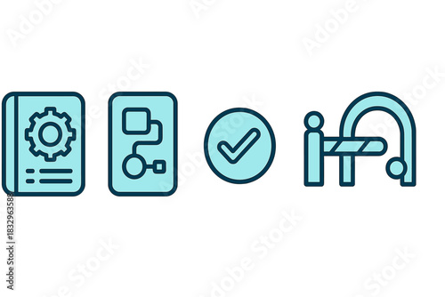 Guide to successful project management including planning, execution, and monitoring in a simple, visual format