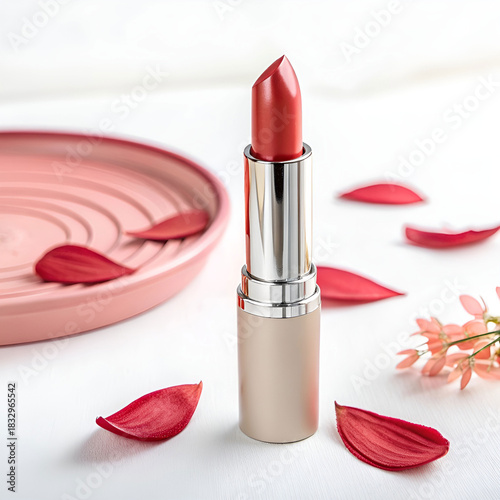 lipstic cosmetics lipstick white background