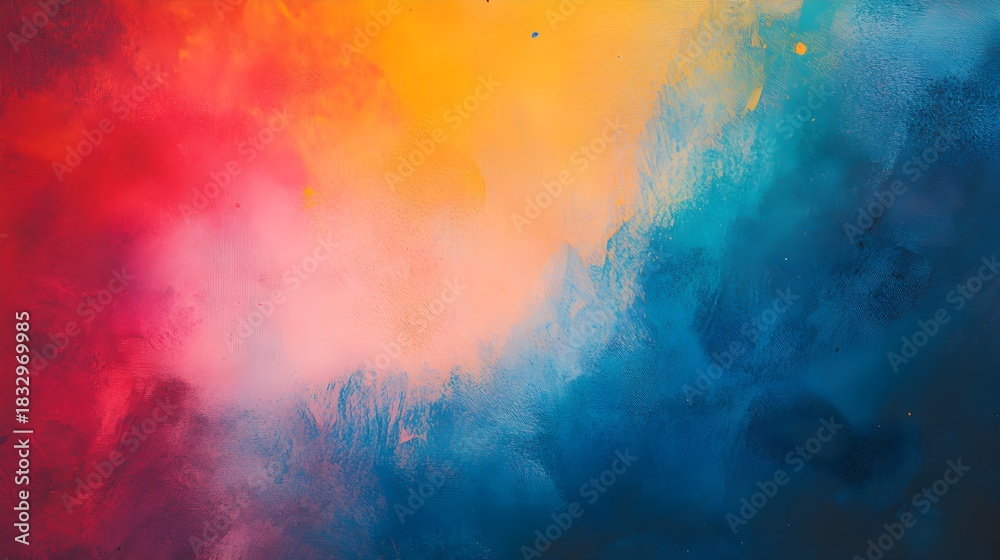 Obraz premium Vibrant abstract paint splash explosion background