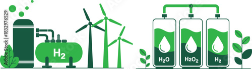 Decorative Blue and Beige Fabric Swatch Vector Collection, Denim Texture, Woven Plaid Pattern, Solid Canvas, Draped Cloth Material Design Elements Set