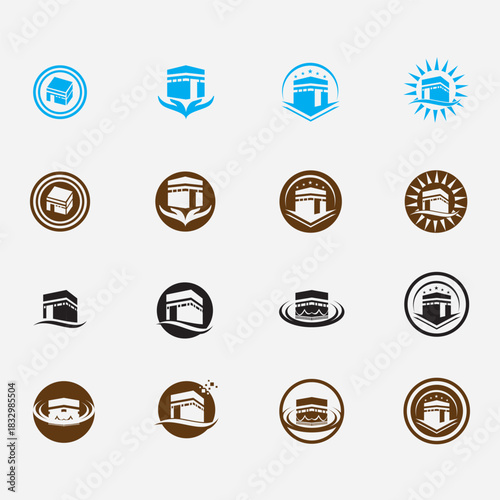 Kabba vector set image logo image