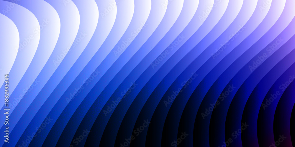Obraz premium Abstract background with reeded glass effect featuring soft vertical lines, smooth blur, and glossy texture, perfect for luxury cosmetic visual, presentation scene or premium product mockup