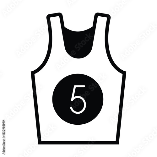 Running Singlet Vector icon which can easily modify or edit