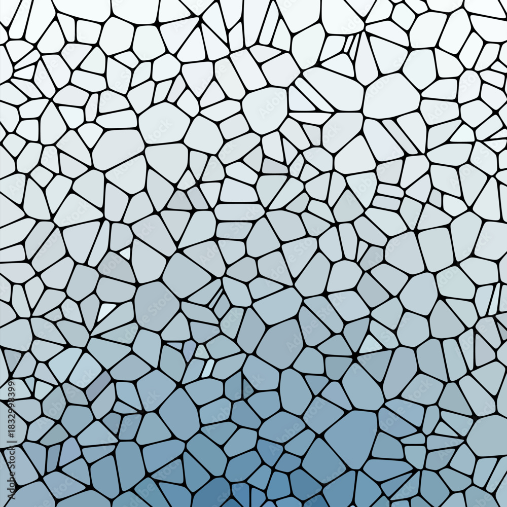 Obraz premium Abstract vector background. Sample. Blue pebbles. eps 10