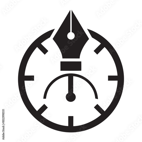 Timeless Birdbead Writing Logo Classic Design