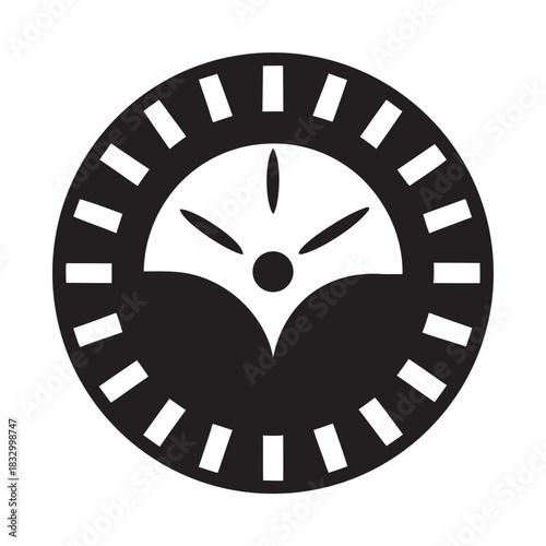 Creative Birdbeak Timepiece Logo Design Concept