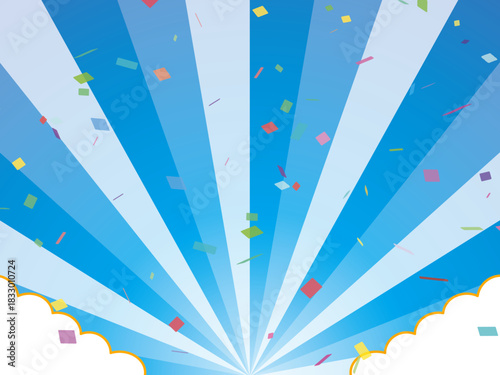 紙吹雪, ベクター, アロー, デザイン, シンボル, 模様, アイコン, サイン