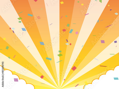 紙吹雪, ベクター, アロー, デザイン, シンボル, 模様, アイコン, サイン