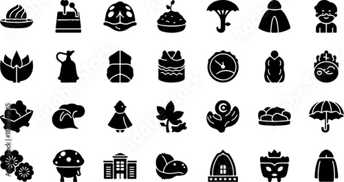 Camping & Mountain Adventure Silhouette Bundle