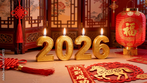 New Year Spring Festival decorations for 2026

