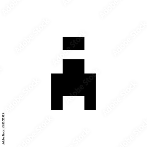 HH Negative Space Monogram Logo – Modern Minimal Lettermark Design