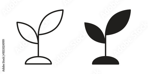 Environment icon silhouette abstract design. vector clipart designs