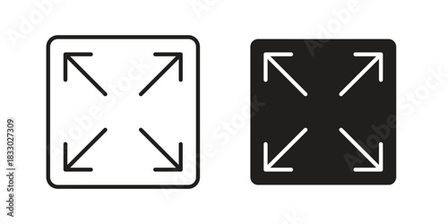 Full size icon silhouette abstract design. vector clipart designs