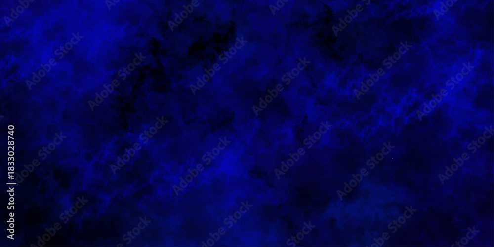 Naklejka premium Atmospheric blue mystic smoke background. abstract storm sky cloud texture overlays vector design. background for graphic web design. Atmospheric and mystic smoke background. Old vintage retro blue bg