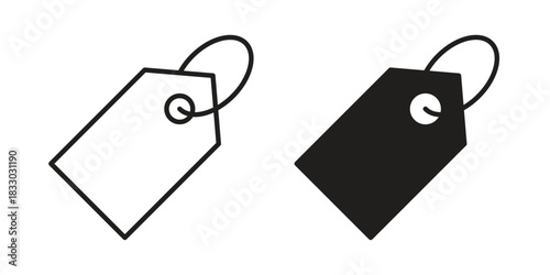 Label icon silhouette abstract design. vector clipart designs