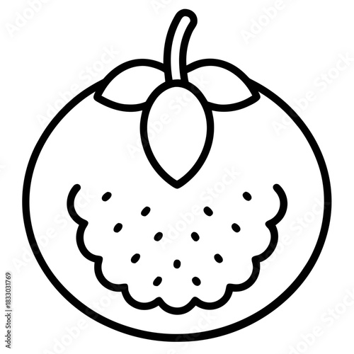 vector illustration of an apple pie