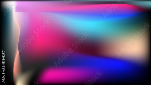 A mesmerizing blend of vibrant hues creates a captivating gradient, with shades of pink, blue, and purple swirling together in a soft, dreamlike abstraction