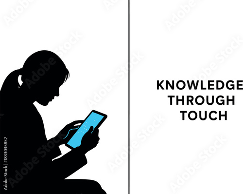 Digital learning and information access through tablet device